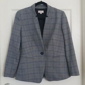 Loft Grey Tweed Blazer Size 6P